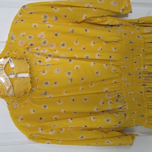 Floral Maxi Dress High Neckline Romantic Boho Tiered Ruffle - Picture 5 of 17